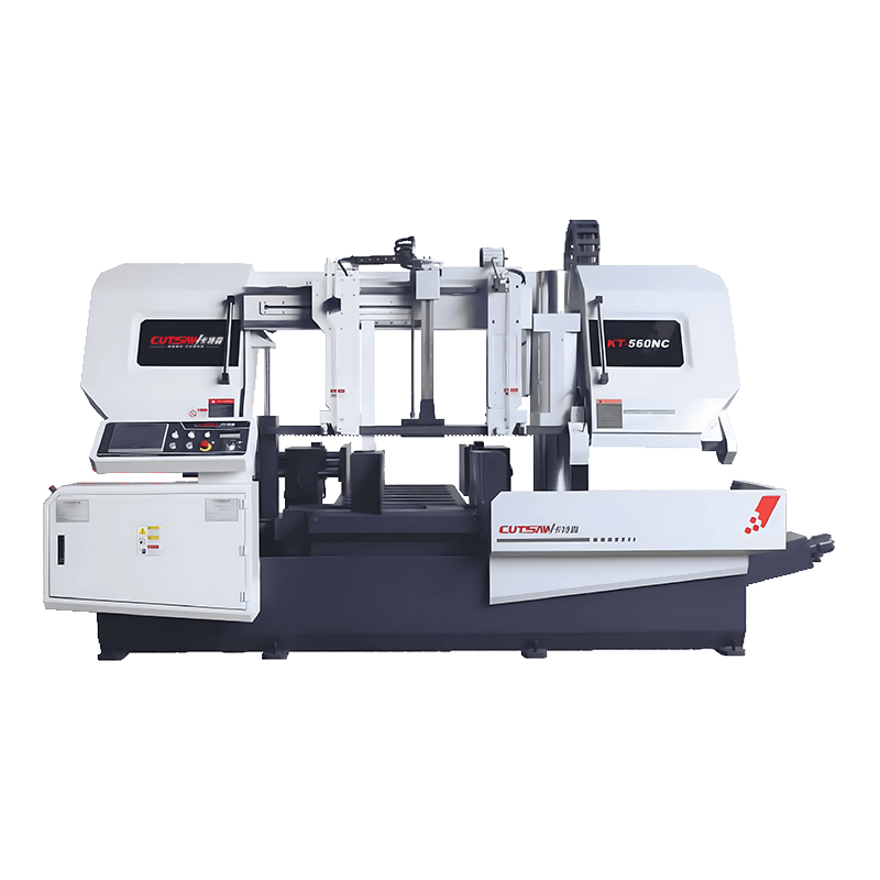 KT-560NC Fuldautomatisk CNC-båndsavmaskine vandret båndsav
