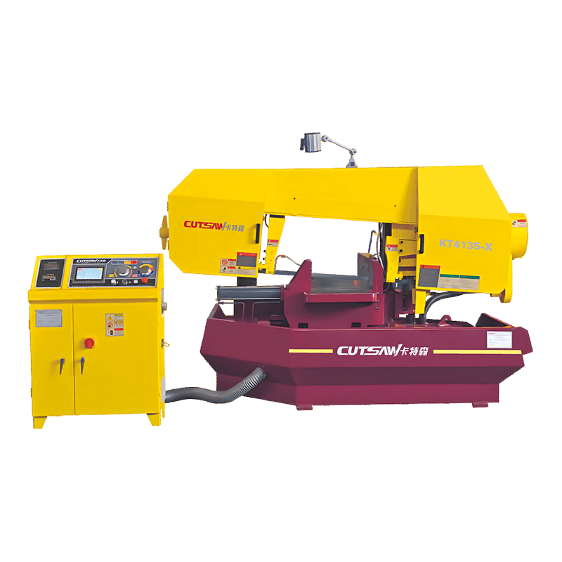 KT4135-X Geringssavmaskine Automatisk vandret metalskærebåndsavmaskine