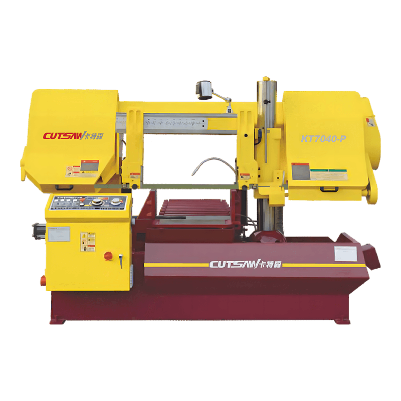 KT7040-P Halvautomatisk båndsav Rørskæremaskine Metalbåndsavmaskine