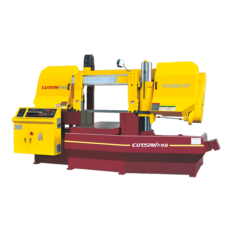 KT9050-HP vandret hydraulisk metalgeringsbåndsavmaskine